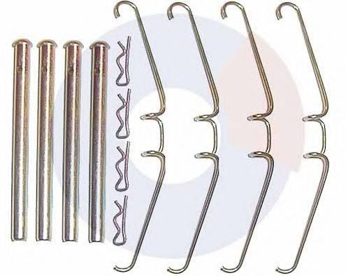 CARRAB BRAKE PARTS 2211 Комплектуючі, колодки дискового гальма