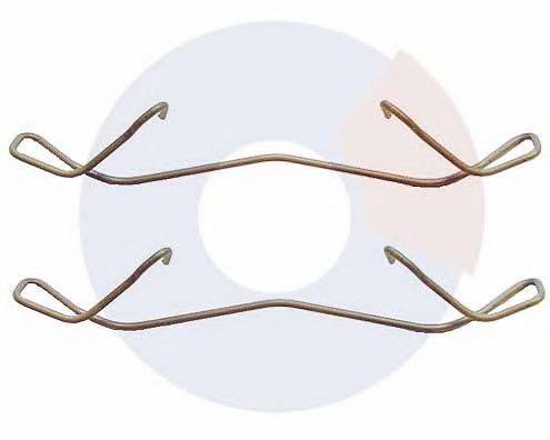 CARRAB BRAKE PARTS 2354 Комплектуючі, колодки дискового гальма