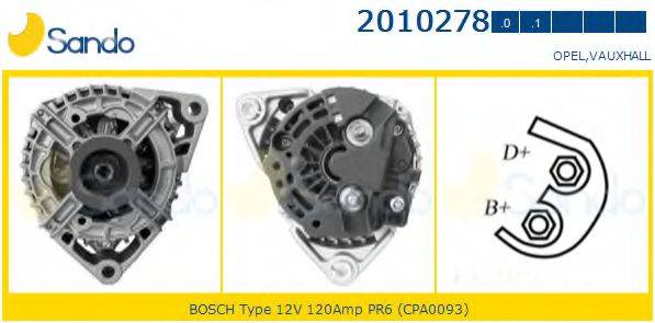 SANDO 20102780 Генератор