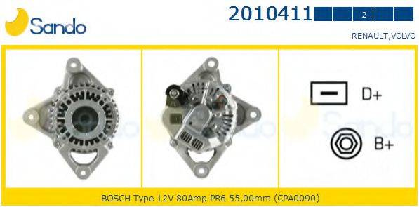 SANDO 20104112 Генератор