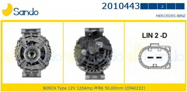 SANDO 20104432 Генератор