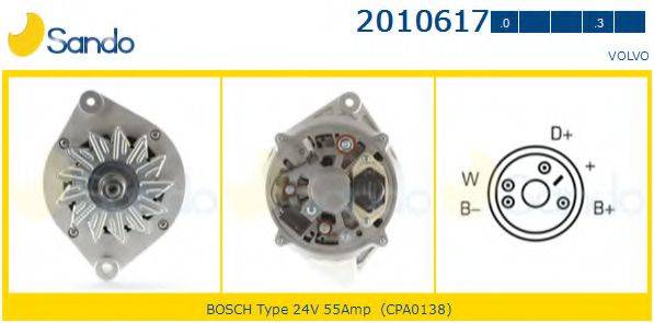 SANDO 20106170 Генератор