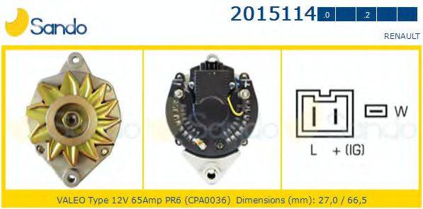 SANDO 20151140 Генератор