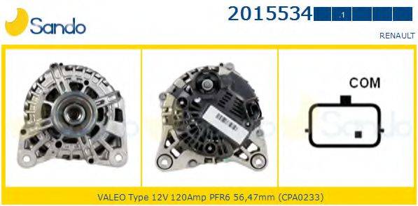 SANDO 20155341 Генератор