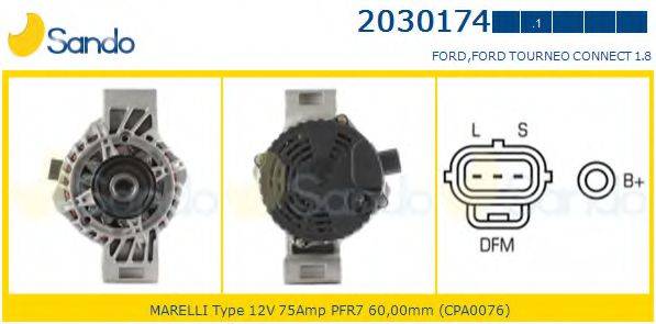SANDO 20301741 Генератор