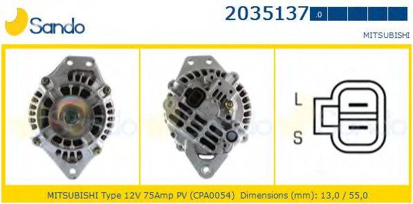 SANDO 20351370 Генератор