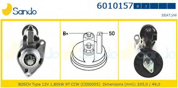 SANDO 60101570 Стартер