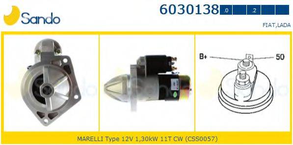 SANDO 60301380 Стартер