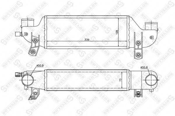 STELLOX 1040084SX Інтеркулер