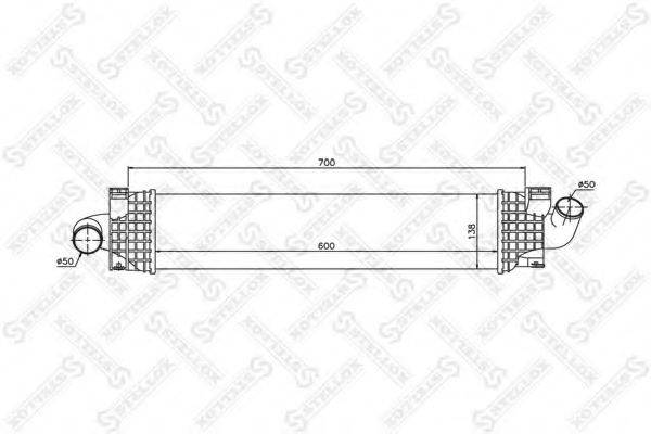 STELLOX 1040087SX Інтеркулер