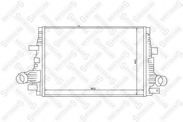 STELLOX 1040090SX Інтеркулер