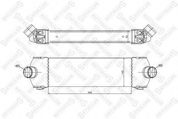 STELLOX 1040092SX Інтеркулер