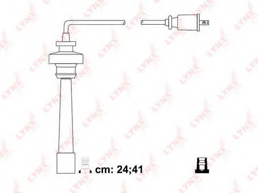 LYNXAUTO SPC5518 Комплект дротів запалювання