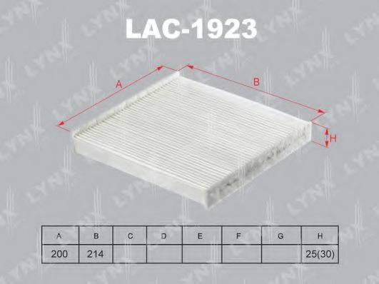 LYNXAUTO LAC1923 Фільтр, повітря у внутрішньому просторі