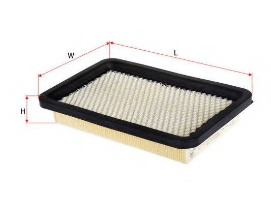 SAKURA AUTOMOTIVE A1717 Повітряний фільтр