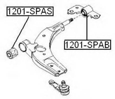 ASVA 1201SPAS Підвіска, важіль незалежної підвіски колеса