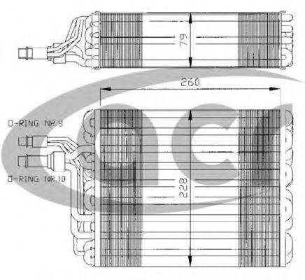 ACR 310143 Випарник, кондиціонер