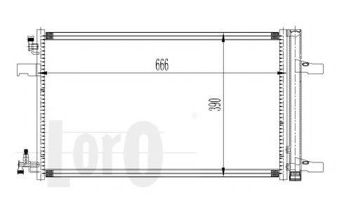 LORO 0370160037 Конденсатор, кондиціонер