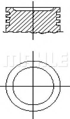METAL LEVE P1094 Поршень