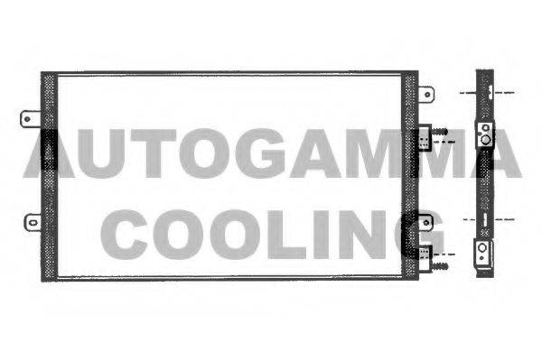 AUTOGAMMA 101745 Конденсатор, кондиціонер