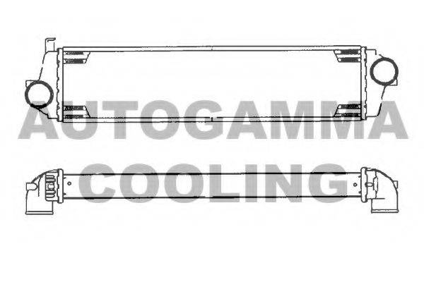 AUTOGAMMA 101881 Інтеркулер