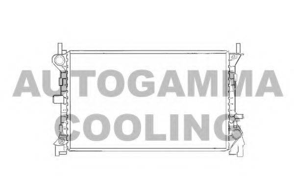 AUTOGAMMA 102071 Радіатор, охолодження двигуна