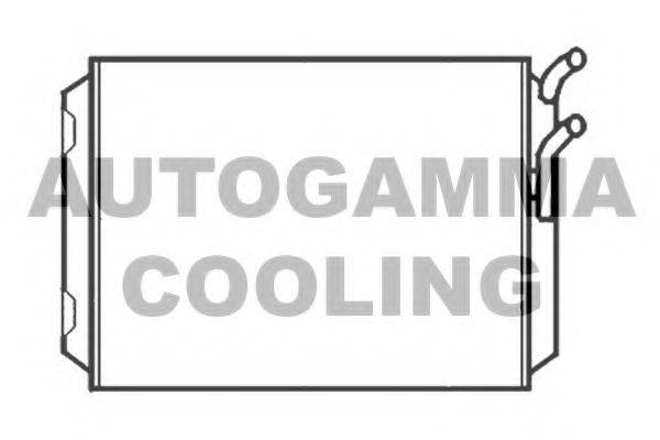 AUTOGAMMA 102483 Теплообмінник, опалення салону