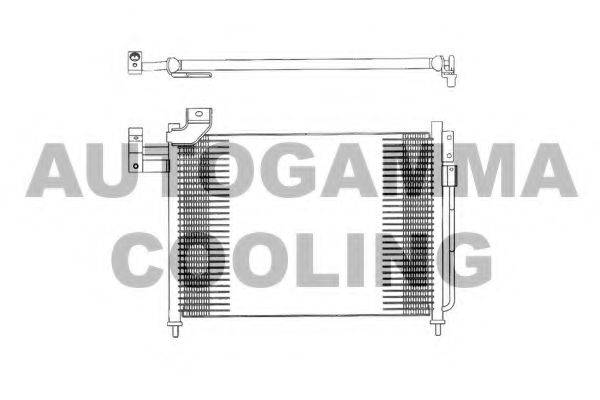 AUTOGAMMA 103314 Конденсатор, кондиціонер