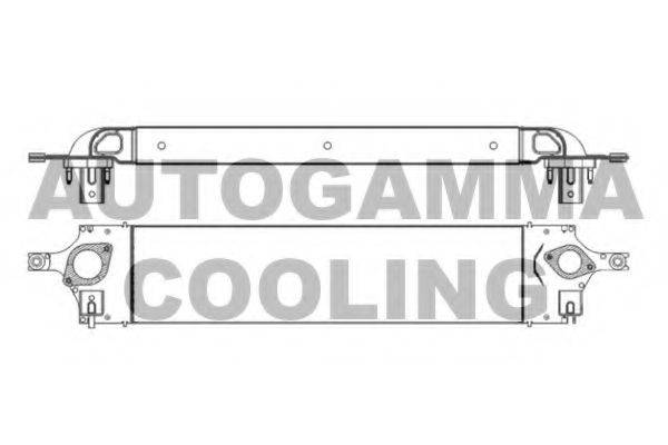AUTOGAMMA 105557 Інтеркулер