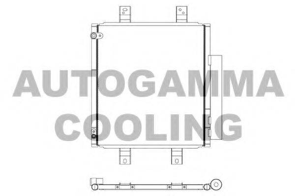 AUTOGAMMA 107479 Конденсатор, кондиціонер