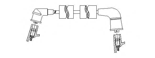 BREMI 389F70 Провід запалювання