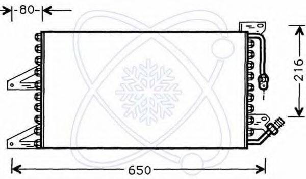 ELECTRO AUTO 30F0042 Конденсатор, кондиціонер