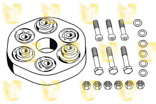 UNIGOM 381011 Шарнір, поздовжній вал