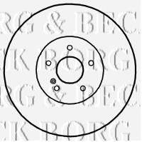 BORG & BECK BBD4679 гальмівний диск
