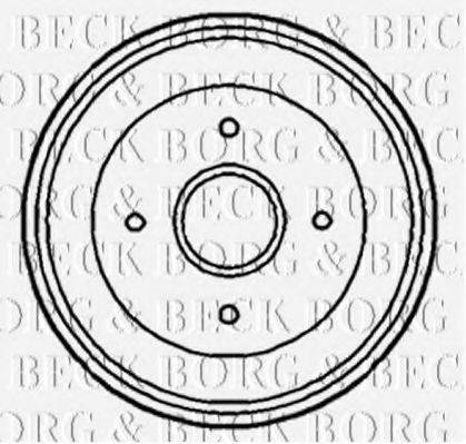 BORG & BECK BBR7188 Гальмівний барабан