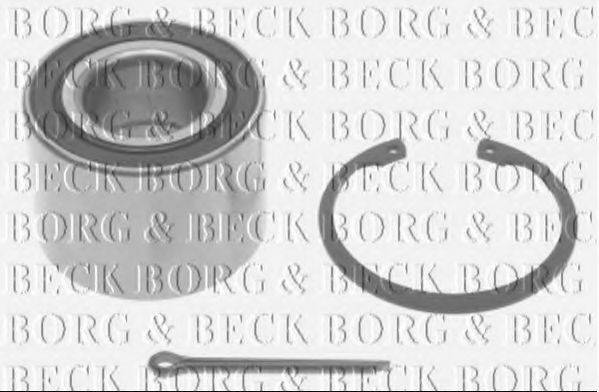 BORG & BECK BWK451 Комплект підшипника маточини колеса