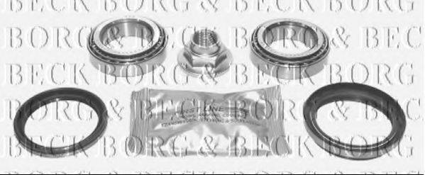 BORG & BECK BWK556 Комплект підшипника маточини колеса