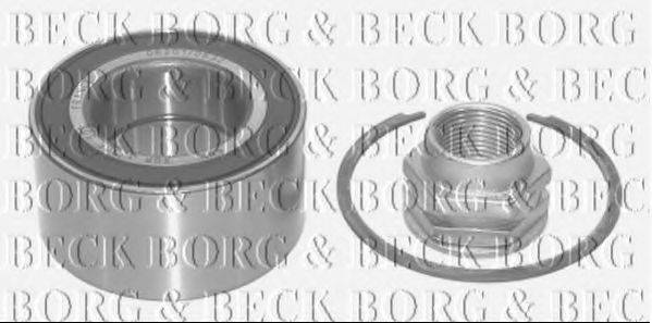 BORG & BECK BWK739 Комплект підшипника маточини колеса