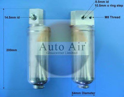 AUTO AIR GLOUCESTER 319152 Осушувач, кондиціонер