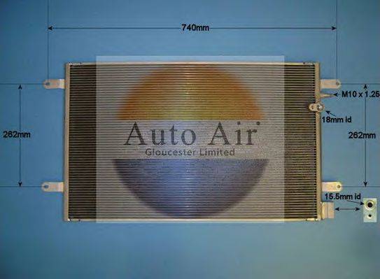 AUTO AIR GLOUCESTER 161320 Конденсатор, кондиціонер