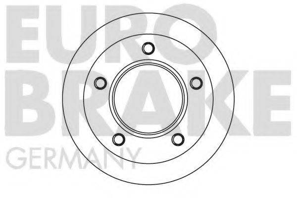 EUROBRAKE 5815203314 гальмівний диск