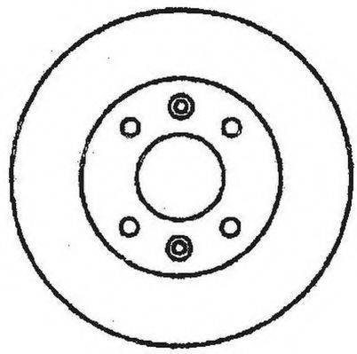 JURID 561145JC гальмівний диск