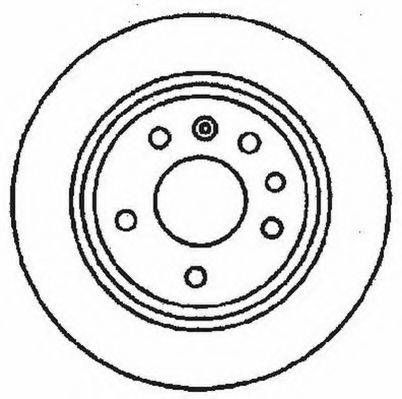 JURID 561408J гальмівний диск
