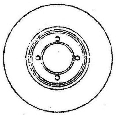 JURID 561569J гальмівний диск
