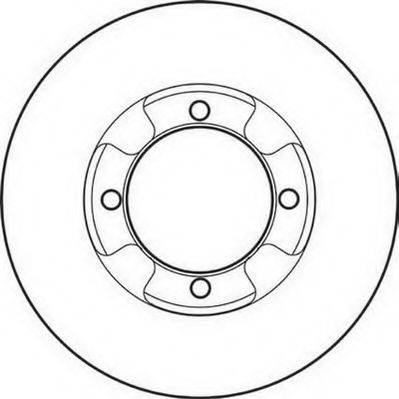 JURID 561816J гальмівний диск
