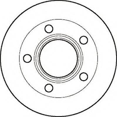 JURID 561883J гальмівний диск