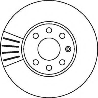 JURID 562069JC гальмівний диск