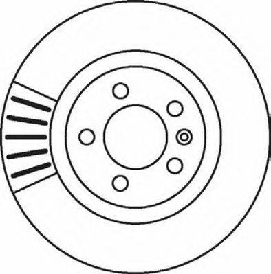 JURID 562080JC гальмівний диск