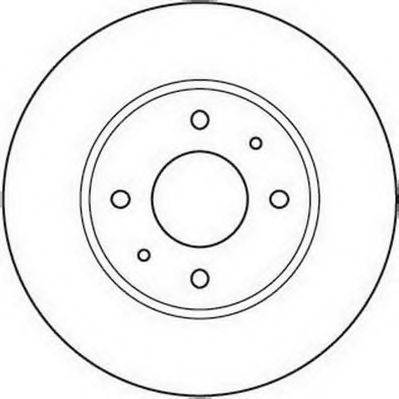 JURID 562088J гальмівний диск