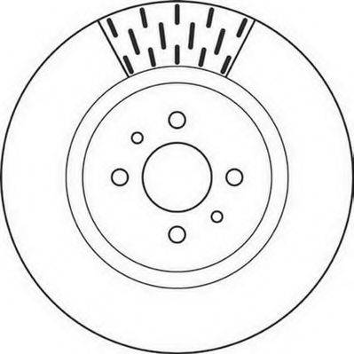 JURID 562108J гальмівний диск